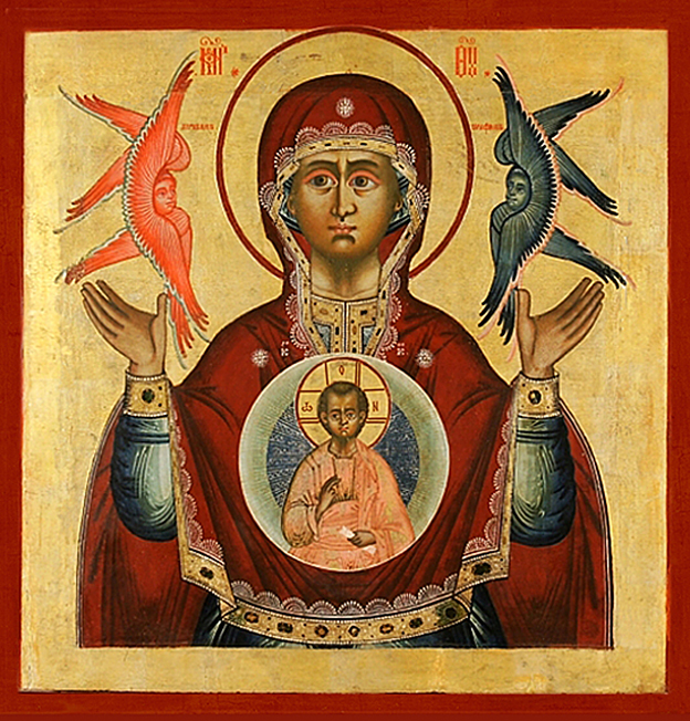 икона Знамение Кижи