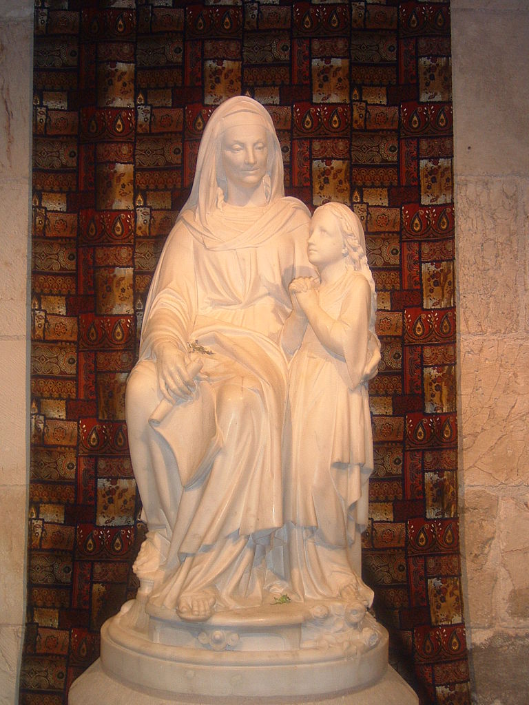 Святая Анна с Девой Марией